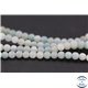 Perles en amazonite du Brésil - Rondes/4mm - Grade AB+