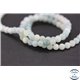 Perles en amazonite du Brésil - Rondes/4mm - Grade AB+