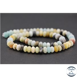 Perles en amazonite - Roues/8mm