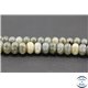 Perles semi précieuses en labradorite - Roues/10 mm - Gris smoke