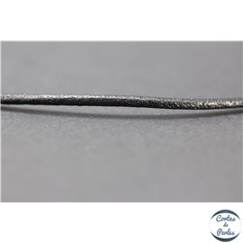 Cordon Cuir Premium - 2 mm - Noir