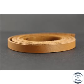 Lanière Cuir Premium - 10 mm - Camel