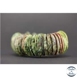 Bracelets en coquillages - Vert