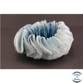 Bracelets en coquillages - Rose
