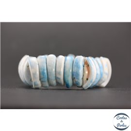 Bracelets en coquillages - Bleu