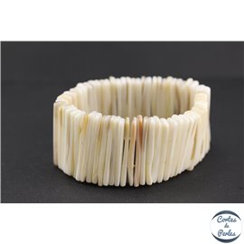 Bracelets en coquillages - Ivoire
