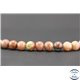 Perles semi précieuses en jaspe - Rondes/8 mm - Léopard
