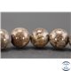 Perles semi précieuses en jaspe - Rondes/6 mm - Bamboo raft