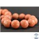 Perles semi précieuses en gorgone corail - Rondes/21 mm - Rose