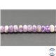 Perles semi précieuses en améthyste - Roue/7.5 mm