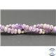 Perles semi précieuses en améthyste - Roue/7.5 mm