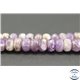 Perles semi précieuses en améthyste - Roue/7.5 mm