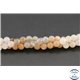 Perles en pierre de Soleil et en pierre de Lune - Ronde/6 mm - Grade AA