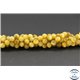 Perles en oeil de tigre doré - Rondes/6mm - Grade AA