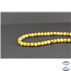 Perles en oeil de tigre doré - Rondes/6mm - Grade AA