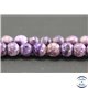 Perles semi précieuses en charoïte - Ronde/5.5 mm