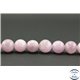 Perles en kunzite - Rondes/10mm - Grade A+