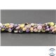 Perles semi précieuses en charoïte - Nuggets/4-12 mm