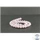 Perles semi précieuses en kunzite - Ronde/8 mm - Grade AB