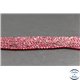 Perles semi précieuses en grenat - Ronde/3 mm - Grade AB