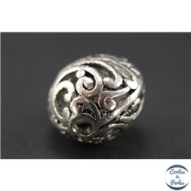 Apprêts american finding boules vernies - 17 mm - Argenté