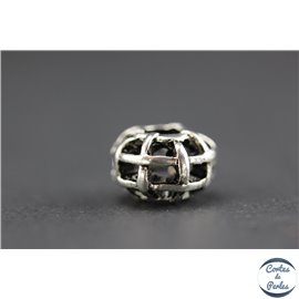 Apprêts american finding boules vernies - 12 mm - Argenté