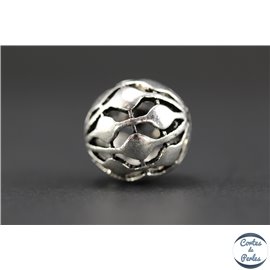 Apprêts american finding boules vernies - Rondes/17 mm - Argenté
