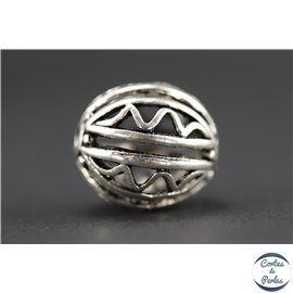 Apprêts american finding boules vernies - Rondes/20 mm - Argenté