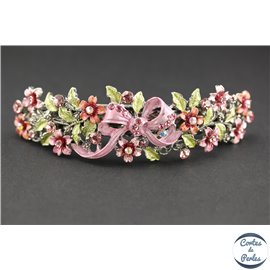 Barrettes de cheveux - 10 cm - Rose