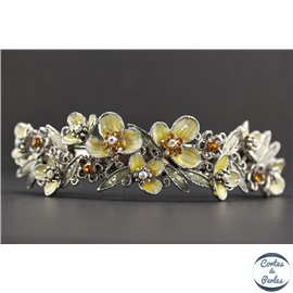 Barrettes de cheveux - 9,5 cm - Jaune
