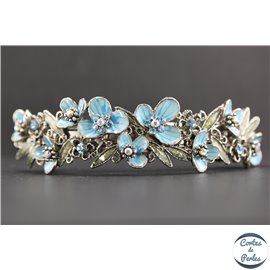 Barrettes de cheveux - 9,5 cm - Bleu