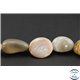 Perles semi précieuses en agate - Nuggets/25 mm - Multicolore
