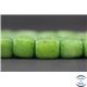 Perles semi précieuses en australian agate - Nuggets/13 mm - Vert