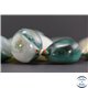 Perles semi précieuses en green agate - Pépites/20 mm