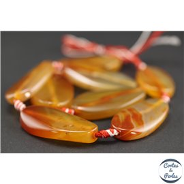 Perles en agate - Ovales/40mm