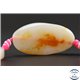 Perles semi précieuses en agate cornaline - Ovales/38 mm