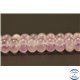 Perles semi précieuses en améthyste - Roue/8 mm - Violet light