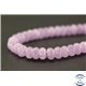 Perles semi précieuses en améthyste - Roue/10 mm - Light violet