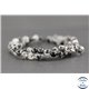 Perles semi précieuses en quartz rutile - Ronde/6 mm - Noir - Grade AA