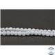 Perles semi précieuses en angélite - Ronde/4 mm