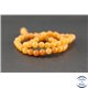 Perles semi précieuses en aventurine orange - Ronde/6 mm
