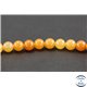 Perles semi précieuses en aventurine orange - Ronde/8 mm