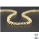Perles semi précieuses en citrine - Ronde/6 mm - Grade A