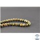 Perles semi précieuses en jaspe zèbre - Ronde/6 mm
