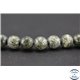 Perles semi précieuses en jaspe zèbre - Ronde/8 mm