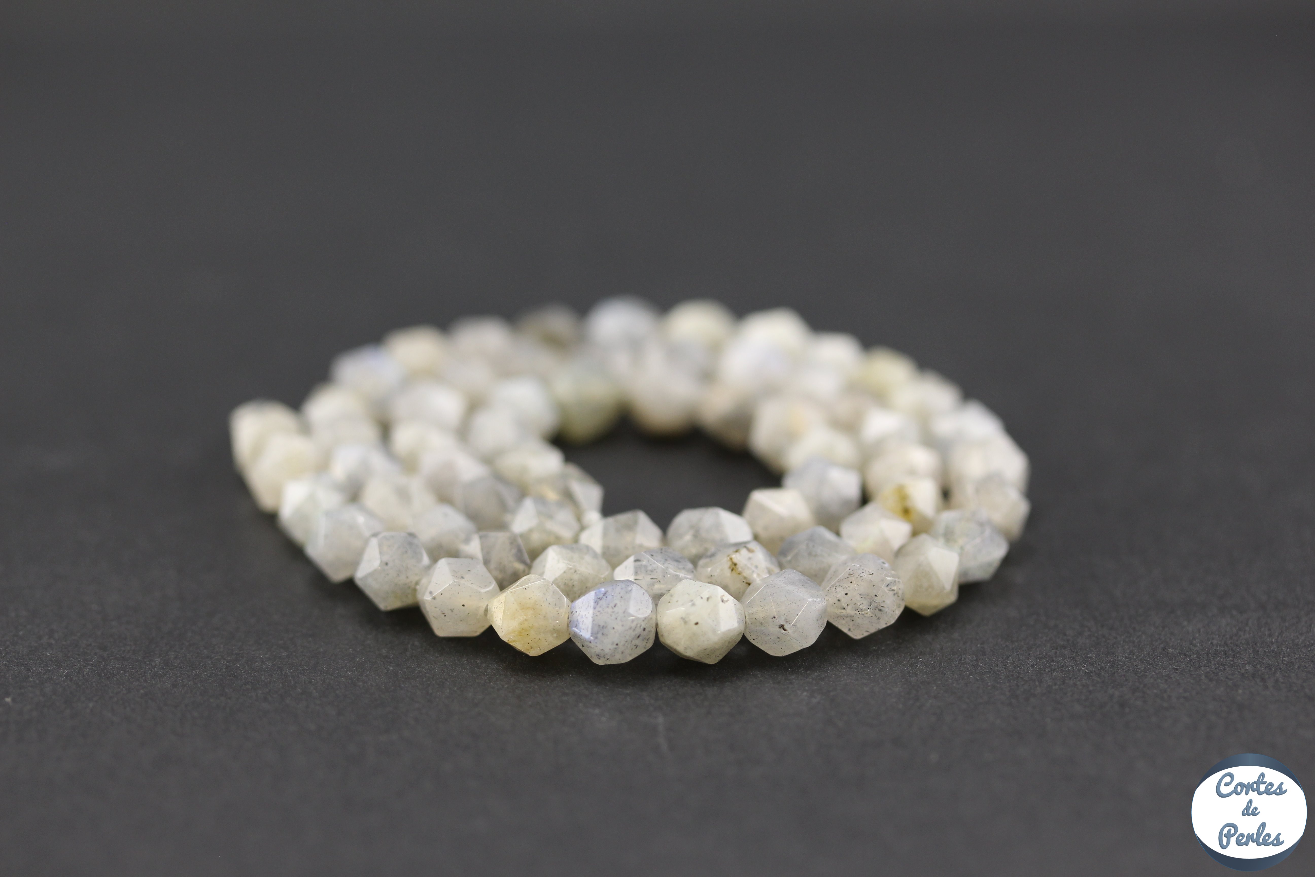 Labradorite Pépites Pierre Précieuse Bracelet Cristal