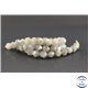 Perles semi précieuses en labradorite - Pépite/7,5 mm