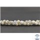 Perles semi précieuses en labradorite - Pépite/7,5 mm