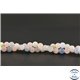 Perles semi précieuses en morganite - Ronde/6 mm - Grade AA