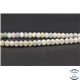 Perles semi précieuses en morganite - Roue/6 mm